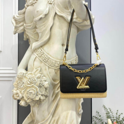 Replica Louis Vuitton Twist Mm M57647 Black